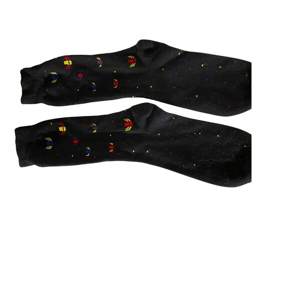 Hotsox Alien Robot Men's Black Sox - Picture 1 of 2